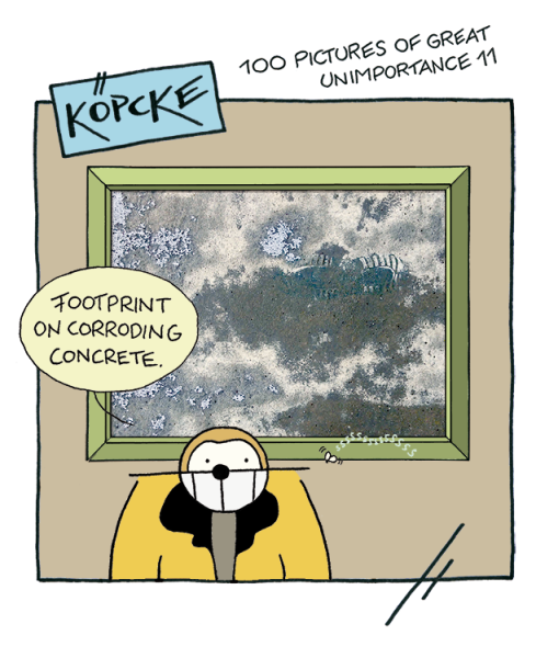 beton footstep klein