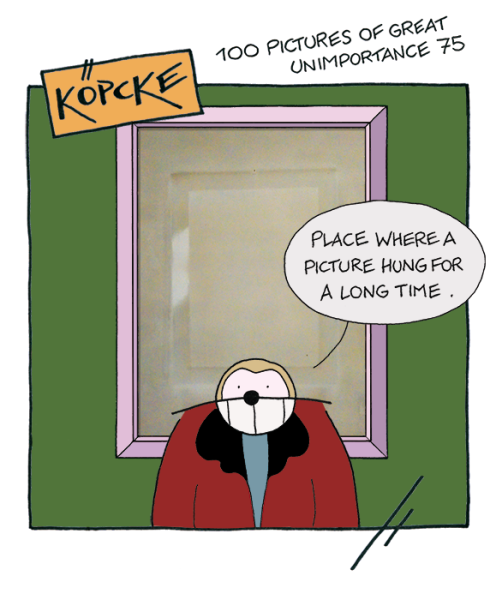 platz an dem ein bild hing